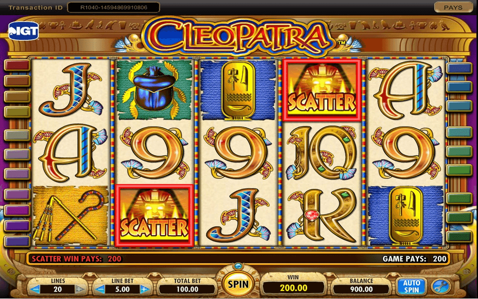 Cleopatra Game Screenshot